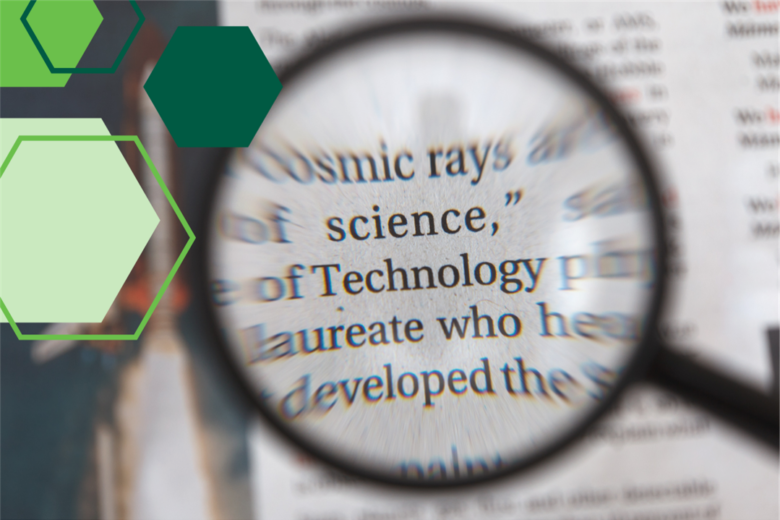 Magnifying glass over digital text - Digital Byte: Libraries' Digital Scholarship Host Text Analysis ...