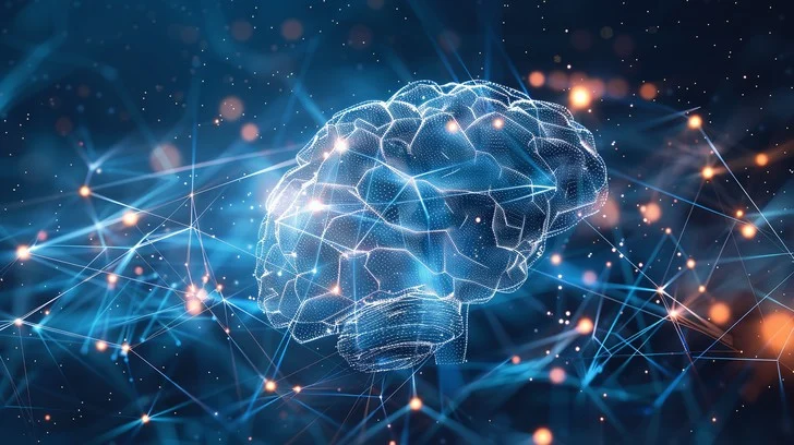 Glowing digital brain - Free Digital Brain Concept Image - Brain, Digital, Network ...