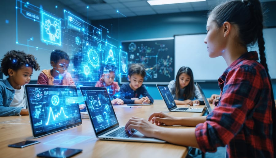 student using educational AI tutor on tablet - AI-Powered Learning That Finally Puts Your Students First - Teach Find