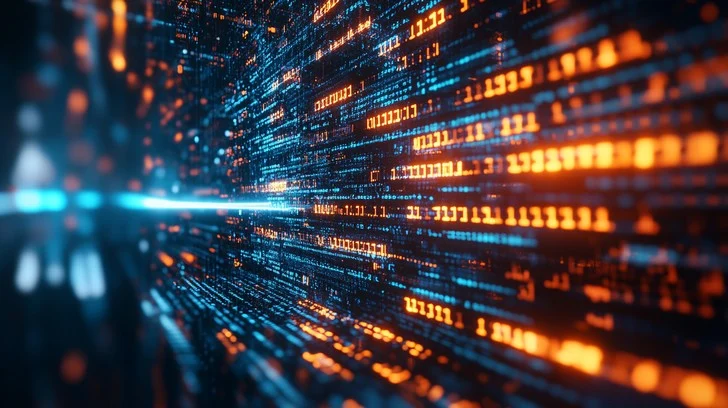 binary code data stream - Free Digital data stream Photo - Technology, Digital, Data ...