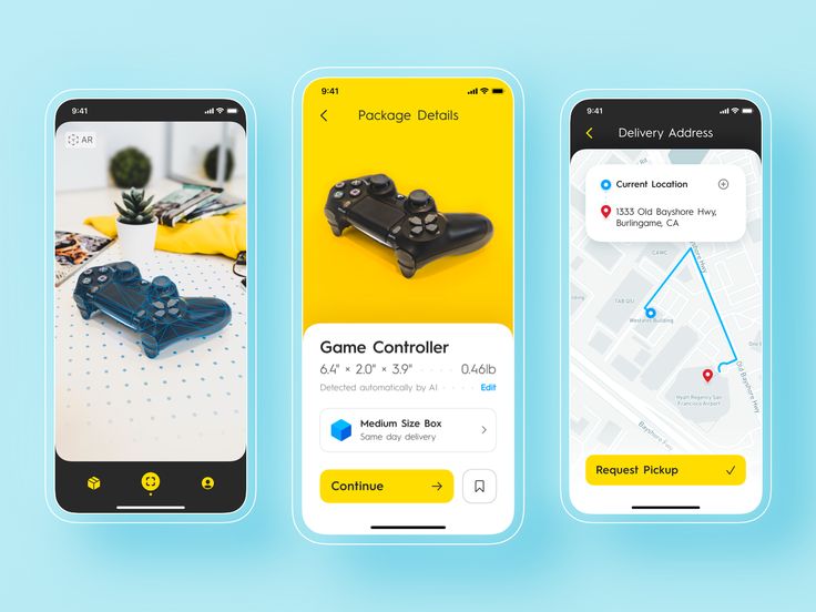 Smartphone AI object recognition - AI object recognition for local delivery service