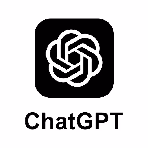 ChatGPT logo - Chatgpt black icon openai logo ai chatbot chatgpt logo vector ...