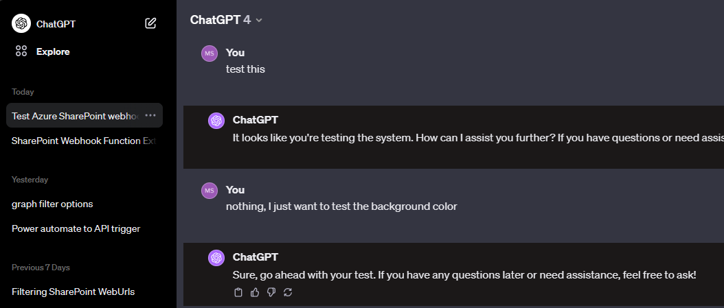 ChatGPT interface - Customize your interface for ChatGPT web -> custom CSS inside …” />
    <figcaption class=